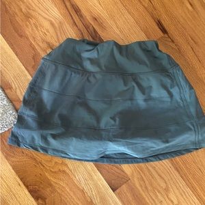Adorable green tennis skirt